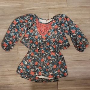 Layered butterfly boutique dress